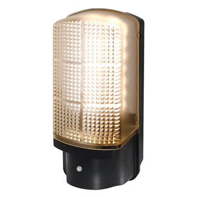 Long Life Lamps Company 7W Led Bulkhead Dusk To Dawn Sensor Security Light Warm White Zlc031 from B&Q