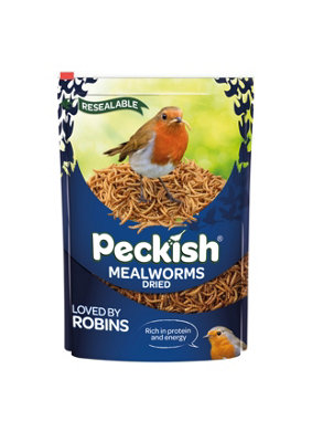Peckish Natural Treats Mealworm Wild Bird Feed 0.18Kg from B&Q