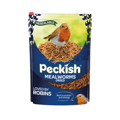Peckish Mealworms 0.5KgPack from B&Q