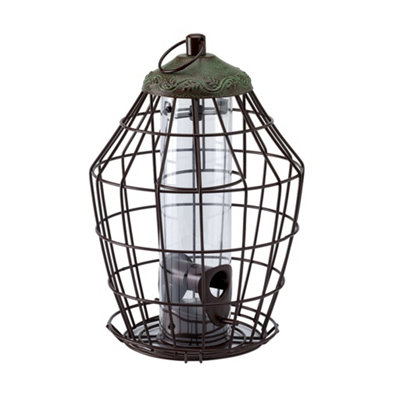 Decorative Seed Bird Feeder Cage Squirrel Proof Peckish Secret Garden Wildlife - Image 3