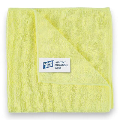 20 Pack Of Yellow Microfibre Genuine Exel Brand Magic Cleaning Cloths. Chemical Free Cleaning. Anti Bacterial Microfiber Cloths Fo from B&Q