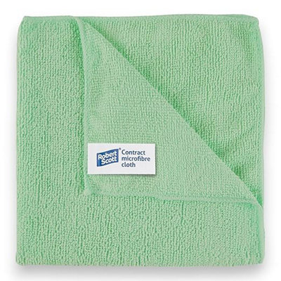 20 Pack Of Green Microfibre Genuine Exel Brand Magic Cleaning Cloths. Chemical Free Cleaning. Anti Bacterial Microfiber Cloths For from B&Q