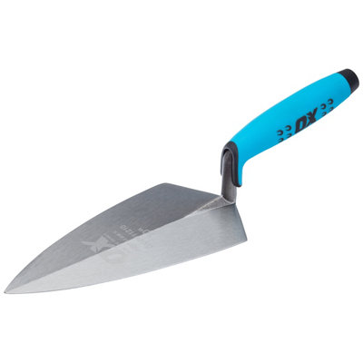 Ox Steel Brick Bricklaying Trowel Philadelphia Pattern 10" / 250mm from B&Q