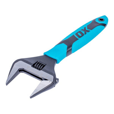 (250Mm) Ox Pro Series Adjustable Wrench With Extra Wide Jaw (Various Sizes) 5060242337536 - Image 7