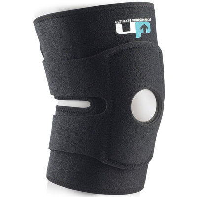 Ultimate Performance Ultimate Knee Support With Straps Black from B&Q