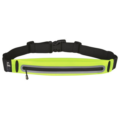 Ultimate Performance Ease Runners Expandable Waist Bag Yellow/reflective from B&Q