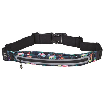Ultimate Performance Ease Runners Expandable Waist Bag Tropical/reflective from B&Q