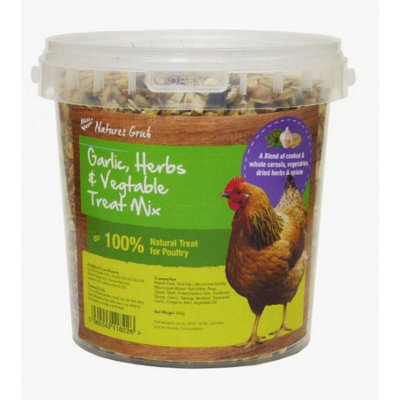 Natures Grub Garlic Herbs & Vegetable Treat Mix 1.2Kg from B&Q