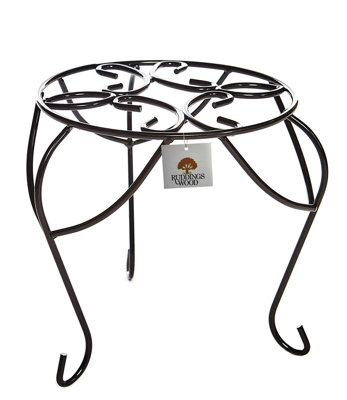 B&Q -  Tall Metal Pot Plant Stand Shelf Garden Outdoor Patio Flower Holder Rack
