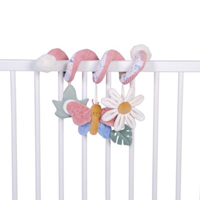 Red Kite Spiraloo Soft Activity Spiral Toy For Car SeatsCots & Strollers 0M+ Rose & Ivory from B&Q