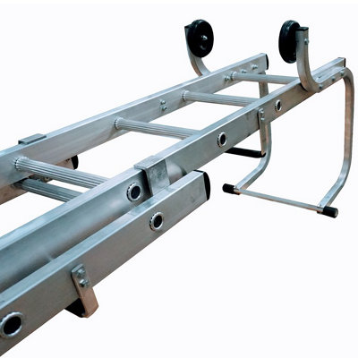 Lyte Double Section Roof Ladders 17 Rungs from B&Q