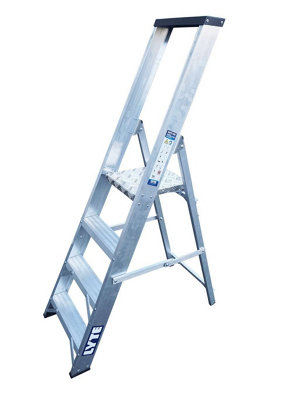 Lyte En131-2 Professional Platform Step With Tool Tray 4 Tread from B&Q