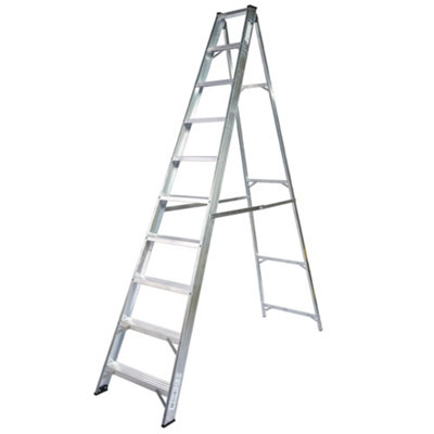 Lyte Ladders and Towers - Step Ladder - 10 Tread - Aluminium - Image 3