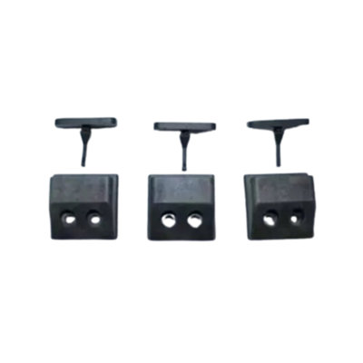 B&Q -  Spinflo Bump Stop 3-Pack For Cooker Glass Lids