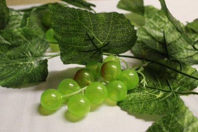 Best Artificial 180Cm 6Ft Ivy Green Grape Garland from B&Q
