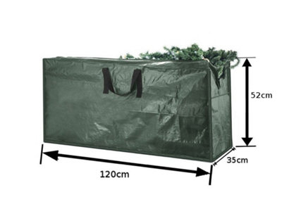 Best Artificial Strong Christmas Tree Storage Bag To Fit 6Ft7Ft8Ft Tree With Handles & Zip from B&Q