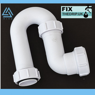 FixTheBog (Wtp3276) Viva 1 1/4 Inch Swivel 'p' Trap from B&Q