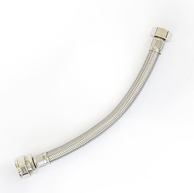 B&Q -  (Ssh13) Viva 1/2 X 1/2 Compression 300mm Long Flexible Hose