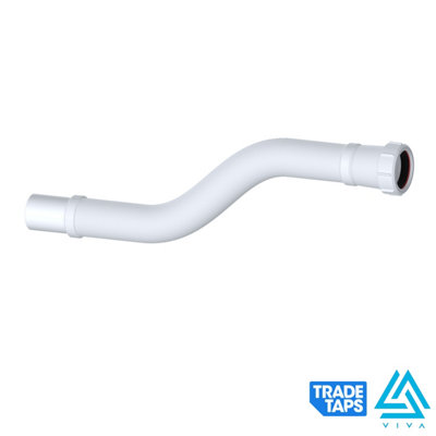 Viva 1.5" Flexible ConnectorCompression X Plain Spigot from B&Q
