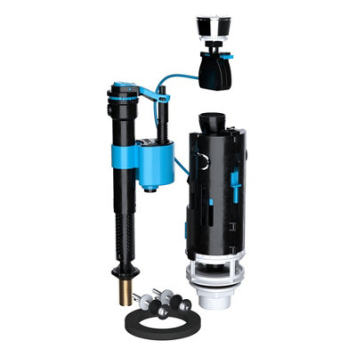 Viva Universal Dual Entry Toilet Cistern Component Pack Inlet Valve Cable Flush - Image 5