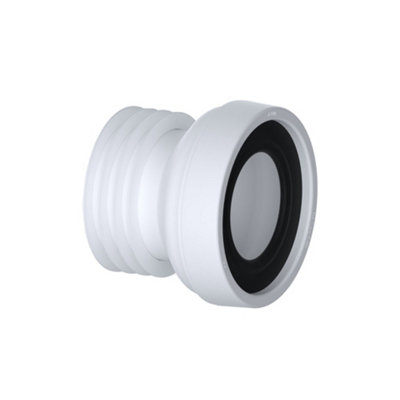 Viva 4"" 110mm PP0001 Easi-Fit Standard Straight WC Toilet Pan Connector - Image 5