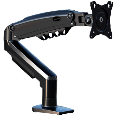  - Invision Monitor Arm Desk Mount For 19-32 Inch ScreensVesa 75 / 100 mm Clamp StandTool Free Height Adjustment With Tilt