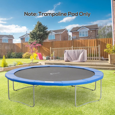 Homcom Unisex Blue Replacement Trampoline Surround Pad Spring Cover Padding In - Image 7