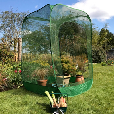 Gardenskill Pop Up Raspberry Fruit Cage Bird Mesh Pest Protection Cover 1M X 1.85M H from B&Q