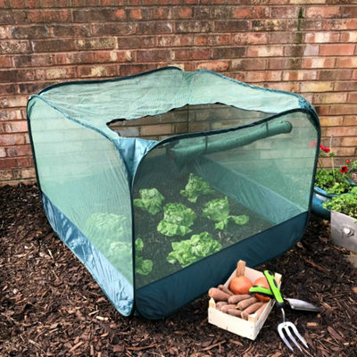 Gardenskill Pop Up Strawberry & Salad Fruit Cage Bird Mesh Pest Protection Cover 1M X 0.75M H from B&Q