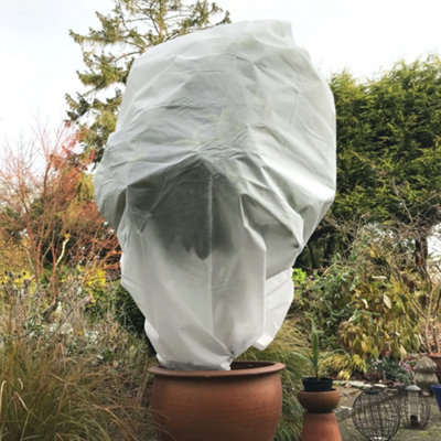 Gardenskill Extra Thick 50Gsm Frost Protection Fleece Winter Warmer Plant Jacket 1.6 X 2M H from B&Q