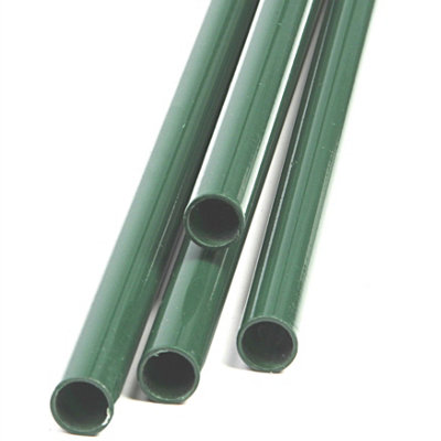 GardenSkill Garden Plant Support Stakes 1.25M Long Pk 8Metal Flower Stick Tomato Cane Bean Pole Tubes For Greenhouse Allotment Home Outdoor from B&Q