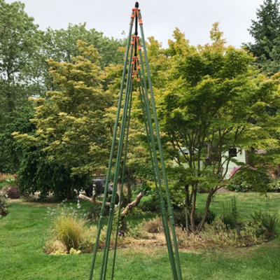 Gardenskill Bean Buddy Heavy Duty Runner Bean Frame & Climbing Plant Support Grow House 1.2X2.4M H from B&Q