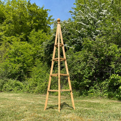 Selections Wooden Garden Obelisk For Climbing Plants (1.5M) from B&Q
