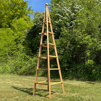 Selections Wooden Garden Obelisk Ideal For Climbing Plants  (1.9M) from B&Q