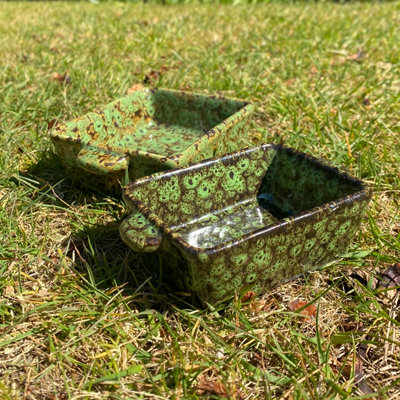 Selections Ceramic Hedgehog Food & Water Dish Set - Image 3