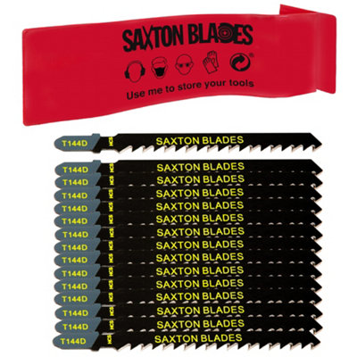 Saxton Blades 25X Saxton Jigsaw Blades Wood T144D from B&Q
