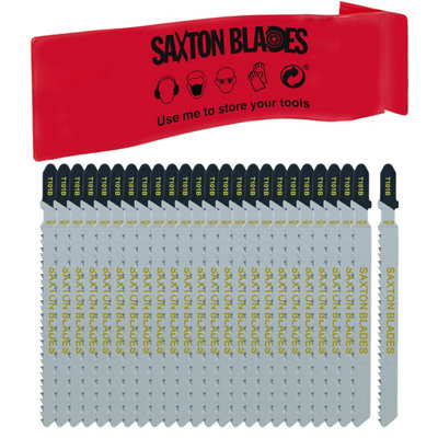 Saxton Blades 25 X Saxton Jigsaw Blades Wood T101B from B&Q