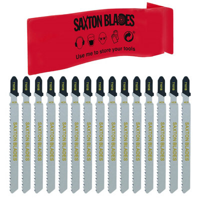 Saxton Blades 15 X Saxton Jigsaw Blades Wood T101B from B&Q