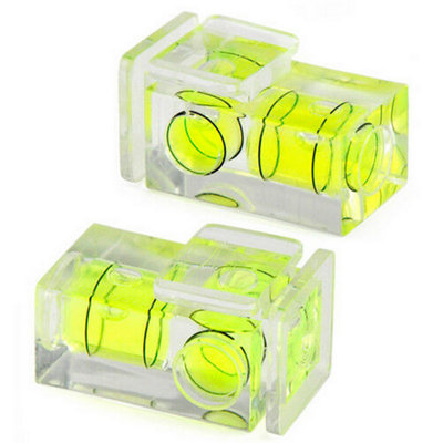 Accessotech Camera Hot Shoe Spirit Level Bubble For Dslr Digital Tripod Horizontal Vertical from B&Q