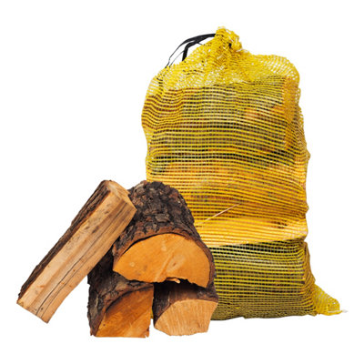 Warma Kiln Dried Hardwood Pizza Oven Burner Stove Fuel Ready To Burn Firewood Logs 1 X Net from B&Q