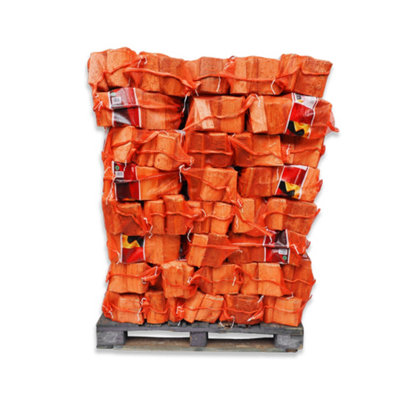 Warma Kiln Dried Softwood Ready To Burn Pizza Oven Burner Stove Fuel Firewood Logs 99 X Nets from B&Q