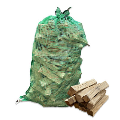 Warma Kiln Dried Hardwood Log Low Moisture Stove Oven Oak Wood Kindling Pizza Sticks from B&Q