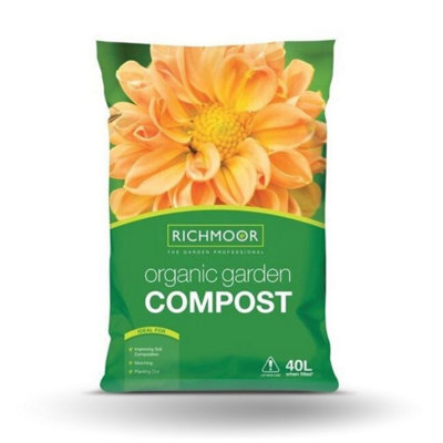 B&Q - 40L  Organic Compost Garden Plants Potting Soil Hanging Basket Flower Beds Sowing Seeds
