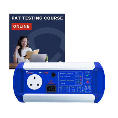 Battpat Pat Tester And Pat Testing Online Course Bundle