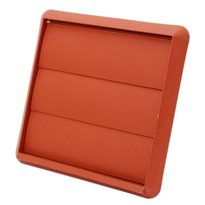 Kair Terracotta Gravity Grille With Rectangular 110X54mm Rear Spigot Size 15
