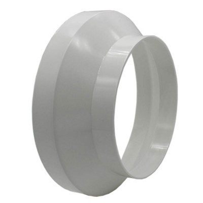 Kair Ducting Reducer 200mm To 150mm8 To 6 Inch Duct Pipe Reduction Connector For Extract Fans And Ventilation Units from B&Q