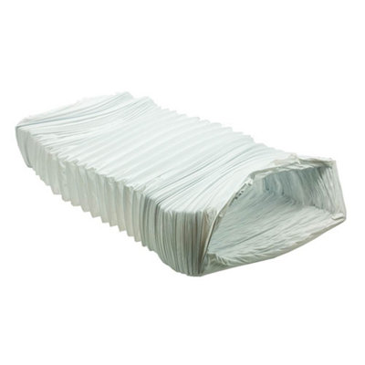 Kair Pvc Rectangular Flexible Hose 204mm X 60mm3 Metre Length from B&Q