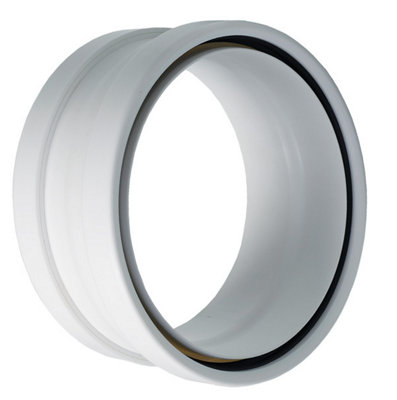 Kair Fast Seal 125mm5 Inch Ducting Connector For Quick Fitting Round Pipe To Duct Fitting from B&Q
