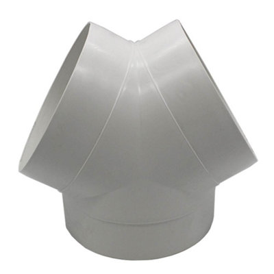 Kair Equal Y Piece 150mm6 Inch Ducting Splitter from B&Q