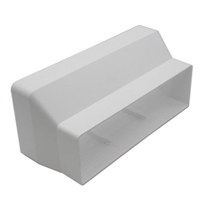Kair Ducting Adaptor Reducer 204mm X 60mm To 220mm X 90mm from B&Q